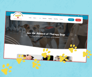 how to prepare for certification join page of website with yellow paw prints